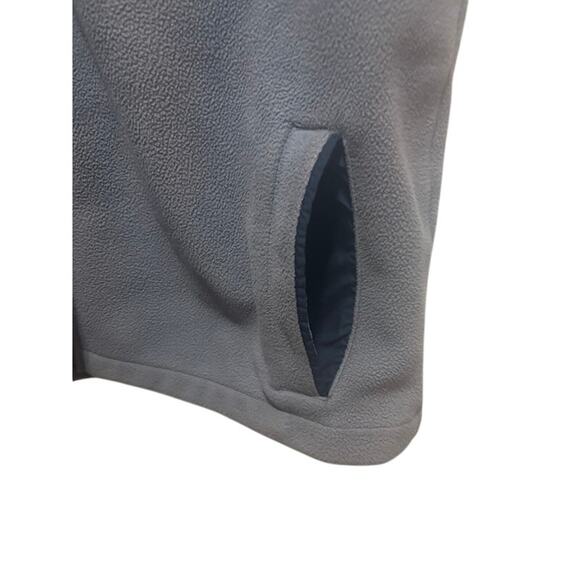 Brooks Brothers Full Zip Fleece Vest Polyester Full Zip Gray Men's Size XXL - Picture 3 of 7